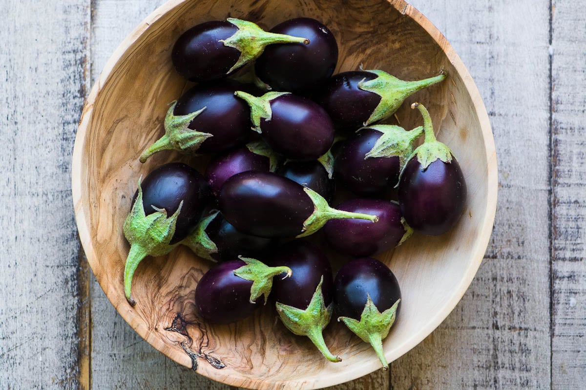 Ravaya (Baby Aubergines)